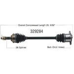 Order New CV Shaft by WORLDPARTS - 329284 For Your Vehicle