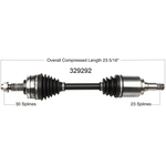 Order New CV Shaft by WORLDPARTS - 329292 For Your Vehicle