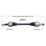 Order New CV Shaft by WORLDPARTS - 329297 For Your Vehicle