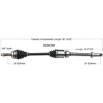 Order New CV Shaft by WORLDPARTS - 329299 For Your Vehicle