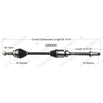 Order New CV Shaft by WORLDPARTS - 329300 For Your Vehicle