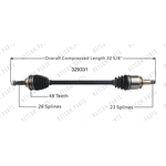 Order New CV Shaft by WORLDPARTS - 329331 For Your Vehicle