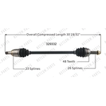 Order New CV Shaft by WORLDPARTS - 329332 For Your Vehicle