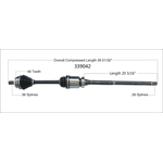 Order WORLDPARTS - 339042 - New CV Shaft For Your Vehicle