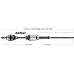 Order New CV Shaft by WORLDPARTS - 339049 For Your Vehicle