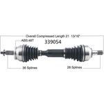 Order Arbre CV neuf par WORLDPARTS - 339054 For Your Vehicle