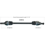 Order New CV Shaft by WORLDPARTS - 339056 For Your Vehicle