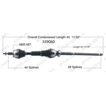 Order New CV Shaft by WORLDPARTS - 339060 For Your Vehicle