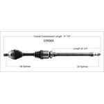 Order WORLDPARTS - 339064 - New CV Shaft For Your Vehicle