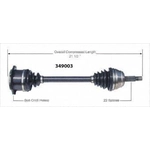 Order Arbre CV neuf par WORLDPARTS - 349003 For Your Vehicle