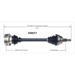 Order Arbre CV neuf par WORLDPARTS - 349017 For Your Vehicle