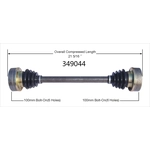 Order New CV Shaft by WORLDPARTS - 349044 For Your Vehicle