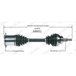 Order Arbre CV neuf par WORLDPARTS - 349051 For Your Vehicle