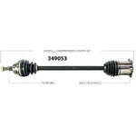 Order Arbre CV neuf par WORLDPARTS - 349053 For Your Vehicle