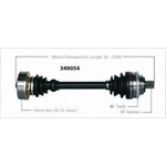 Order WORLDPARTS - 349054 - New CV Shaft For Your Vehicle