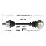 Order New CV Shaft by WORLDPARTS - 349098 For Your Vehicle