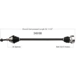 Order New CV Shaft by WORLDPARTS - 349108 For Your Vehicle