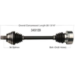 Order New CV Shaft by WORLDPARTS - 349109 For Your Vehicle