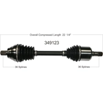 Purchase New CV Shaft by WORLDPARTS - 349123