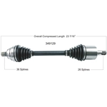Order New CV Shaft by WORLDPARTS - 349129 For Your Vehicle