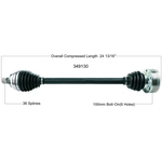 Order New CV Shaft by WORLDPARTS - 349130 For Your Vehicle