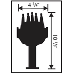 Order Distributeur neuf de MSD IGNITION - 8545 For Your Vehicle