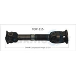 Order New Drive Shaft Assembly by TRAKMOTIVE - TOP115 For Your Vehicle