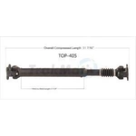 Order New Drive Shaft Assembly by TRAKMOTIVE - TOP405 For Your Vehicle