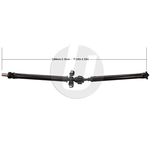 Order UPARTS GROUP - DSRA01 - Drive Shaft Assembly For Your Vehicle