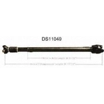 Order New Drive Shaft Assembly by WORLDPARTS - DS11049 For Your Vehicle