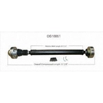 Order New Drive Shaft Assembly by WORLDPARTS - DS16051 For Your Vehicle