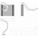 Order New Evaporator by TYC - 97231 For Your Vehicle