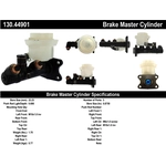Order New Master Cylinder by CENTRIC PARTS - 130.44901 For Your Vehicle