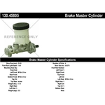 Order New Master Cylinder by CENTRIC PARTS - 130.45805 For Your Vehicle