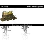 Order CENTRIC PARTS - 130.61018 - Brake Master Cylinder For Your Vehicle