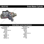 Order Maître-cylindre neuf by CENTRIC PARTS - 130.61142 For Your Vehicle