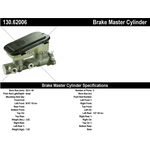 Order New Master Cylinder by CENTRIC PARTS - 130.62006 For Your Vehicle