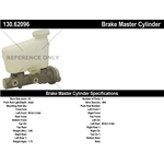 Order New Master Cylinder by CENTRIC PARTS - 130.62096 For Your Vehicle