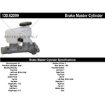 Order New Master Cylinder by CENTRIC PARTS - 130.62099 For Your Vehicle