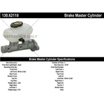 Order New Master Cylinder by CENTRIC PARTS - 130.62118 For Your Vehicle