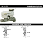 Order New Master Cylinder by CENTRIC PARTS - 130.62132 For Your Vehicle