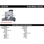 Order New Master Cylinder by CENTRIC PARTS - 130.62148 For Your Vehicle