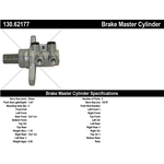 Order Maître-cylindre neuf by CENTRIC PARTS - 130.62177 For Your Vehicle