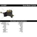 Order Maître-cylindre neuf by CENTRIC PARTS - 130.63007 For Your Vehicle