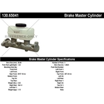 Order New Master Cylinder by CENTRIC PARTS - 130.65041 For Your Vehicle