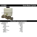 Order New Master Cylinder by CENTRIC PARTS - 130.65081 For Your Vehicle
