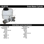 Order New Master Cylinder by CENTRIC PARTS - 130.65120 For Your Vehicle