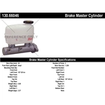 Order New Master Cylinder by CENTRIC PARTS - 130.66046 For Your Vehicle