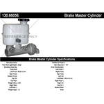 Order New Master Cylinder by CENTRIC PARTS - 130.66056 For Your Vehicle