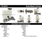 Order New Master Cylinder by CENTRIC PARTS - 130.66076 For Your Vehicle